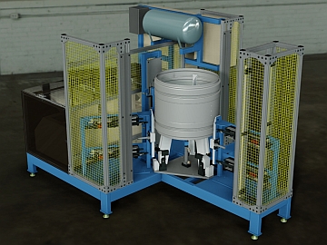 Dryer Baffle Assembly Station