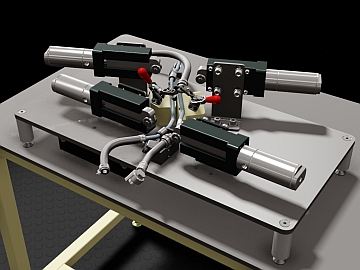 Fluid Line Fixture